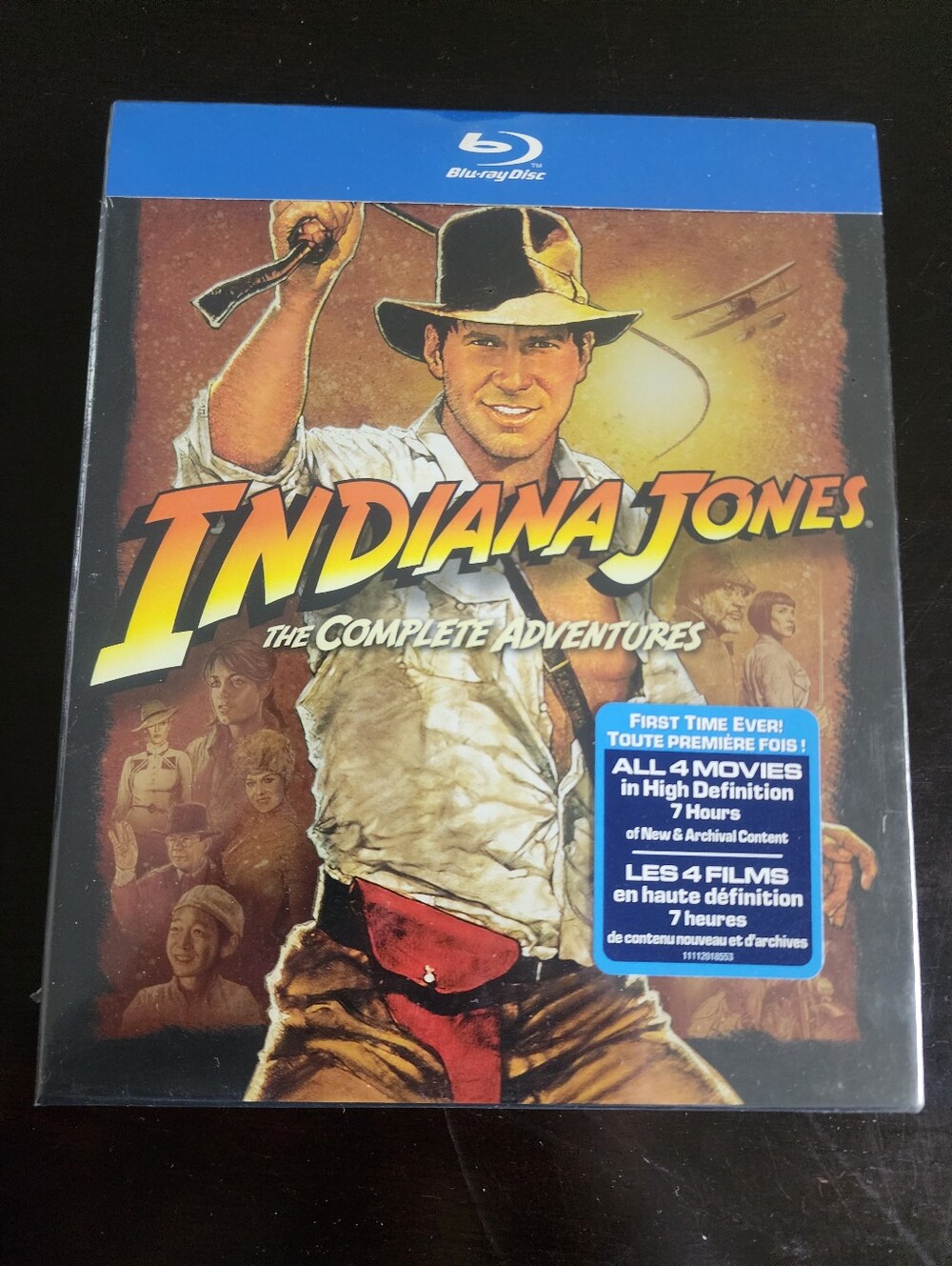 Indiana Jones The Complete Adventures Blu‑ray Box Set - New Sealed